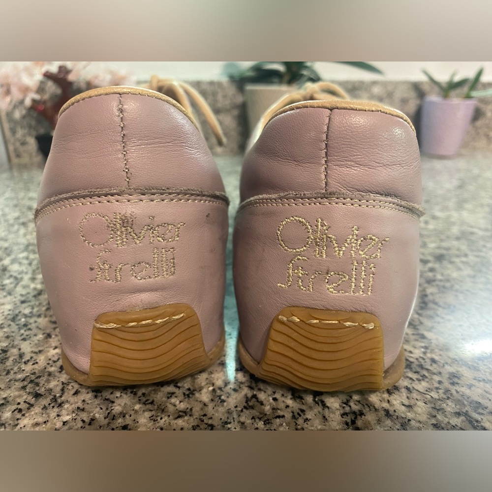 Vintage Y2K Authentic Olivier Strelli Women's Leather Shoes from Belgium 🇧🇪 - Picture 4 of 9